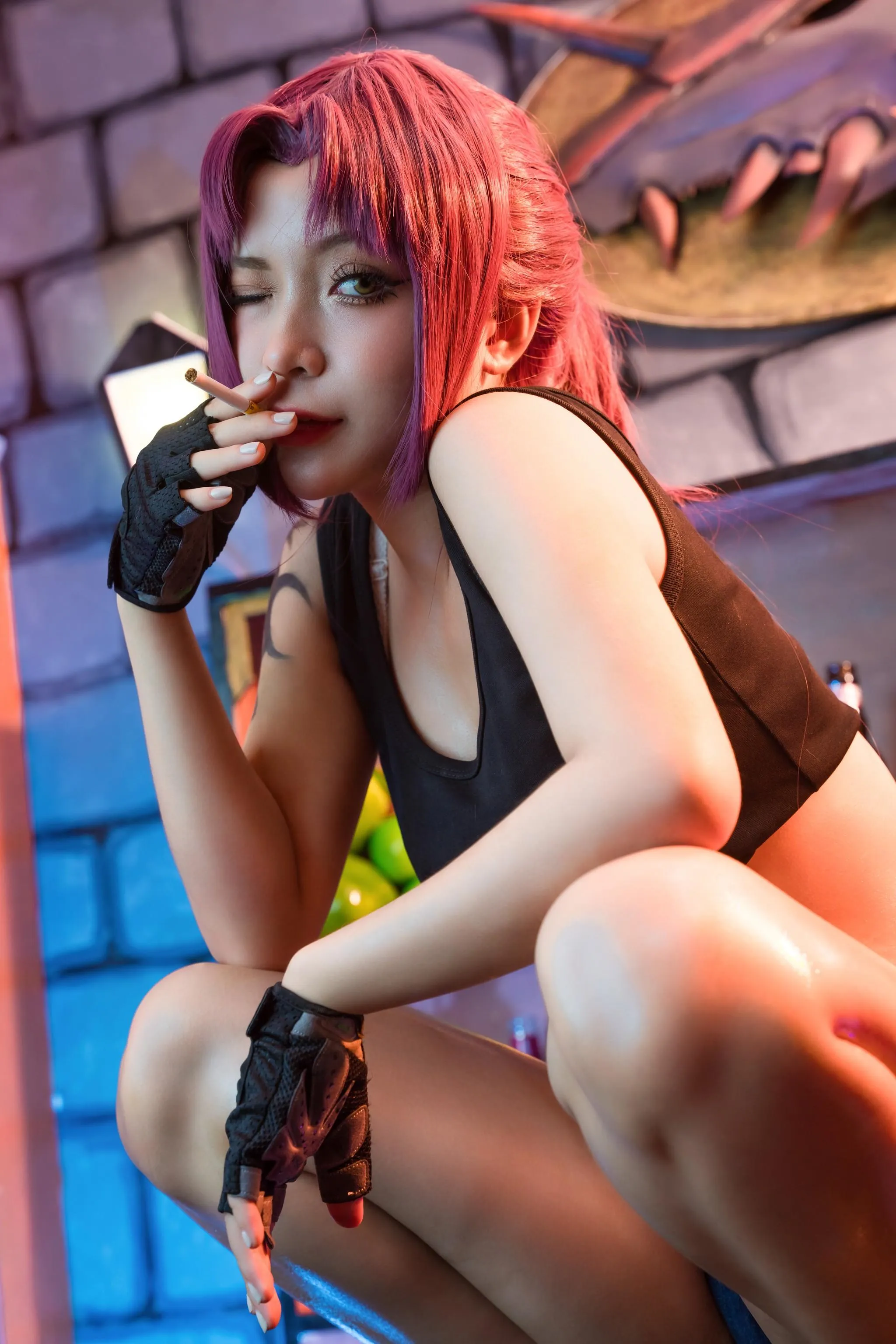 Umeko J – NO.051 Revy Black Lagoon [COMPLETE SET]-Revy HD [56P]插图